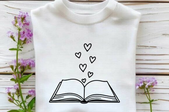 Book Silhouette Vector with Loves SVG Embroidery Review