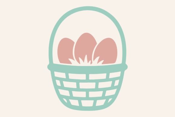 Easter Basket Sublimation Clipart Vector Review