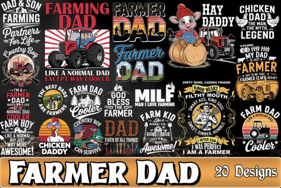 Farm Dad SVG Bundle Review