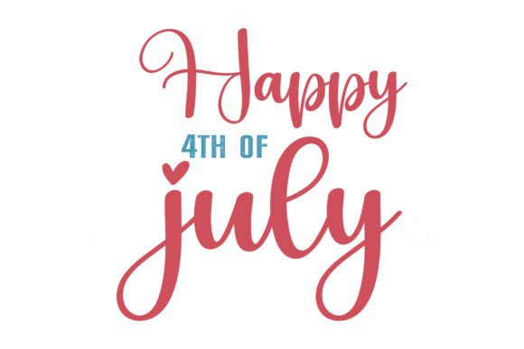 Happy 4th of July SVG, 4th of July PNG