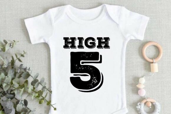 High Five Svg, 5th Birthday SVG PNG Review