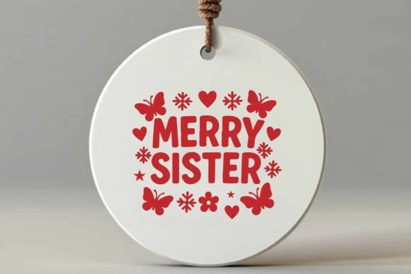 Merry Sister SVG PNG Retro T-shirt Review