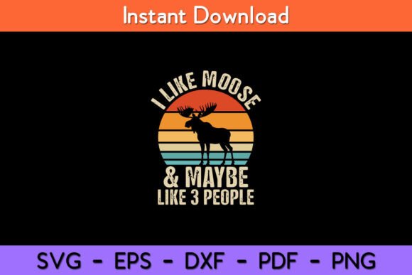 Moose And Maybe Like 3 People Elk
