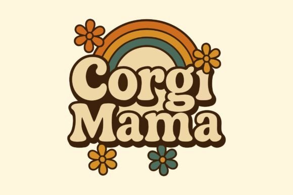 Retro Corgi Mama SVG T-shirt Design Review
